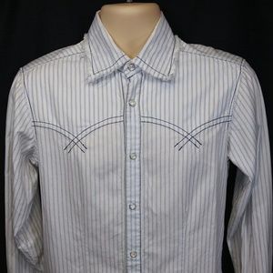 Hugo Boss L/S Pearl Snap Western Casual Shirt